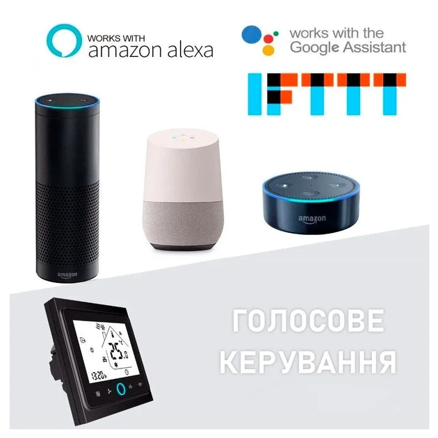 Wi-fi регулятор водяного теплого пола Moes White (BHT-002-GALWW) - изображение 4