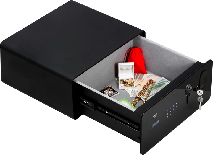 Сейф-шухляда Adler AD 1044 із сенсорною панеллю та зчитувачем відбитків пальців (5905575910639) - зображення 6