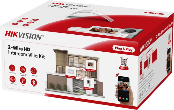 Zestaw wideodomofonowy Hikvision DS-KIS705EY - obraz 2