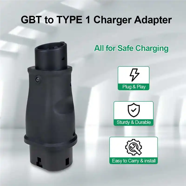 Переходник GB/T на Type1 7кВт 32А Guwieyg - изображение 5