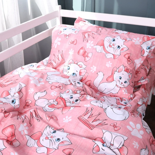 Простынь MirSon King Size 220x240 см Kids Time 17-0802 Marie Бязь (2200011446028) - изображение 3
