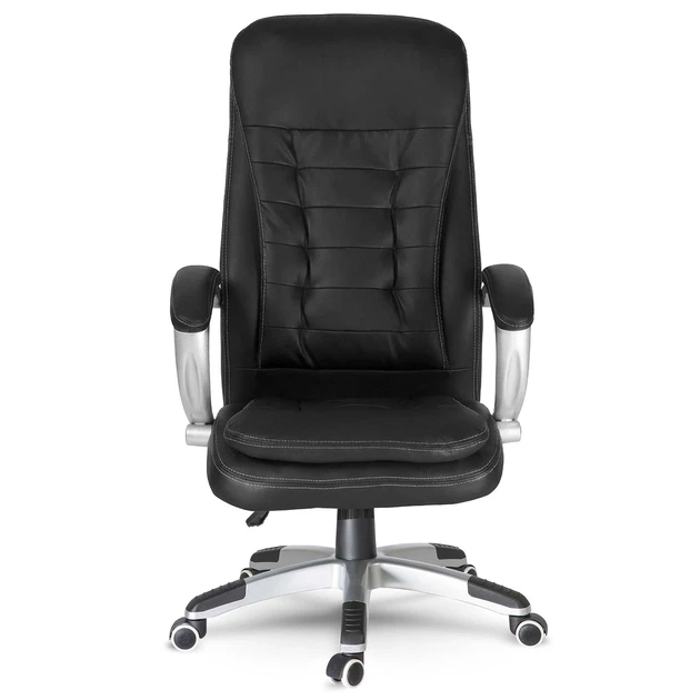 Fotel biurowy Sofotel 322-BLACK Czarny (5902596153687) - obraz 2