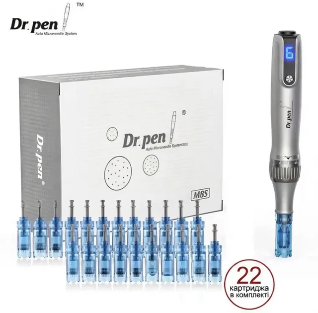 Бездротовий портативний дермапен Dr. Pen M8S для фракційної мезотерапії на акумуляторі (COPY) (COPY) - Фото 4 Бездротовий портативний дермапен Dr. Pen M8S для фракційної мезотерапії на акумуляторі (COPY) (COPY) - зображення 4
