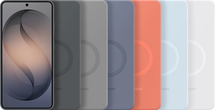 Etui plecki Samsung Silicone Magnet do Samsung Galaxy S26 Ultra Coralred (EF-ES948COEGWW) - obraz 6