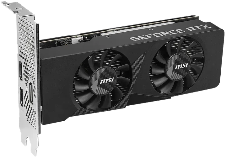 Видеокарта MSI PCI-Ex GeForce RTX 3050 LP E OC 6GB GDDR6 (96bit
