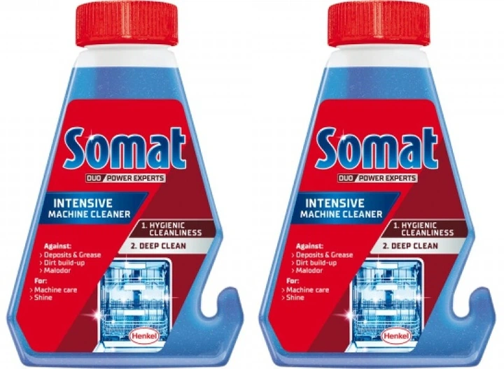 Środek do czyszczenia zmywarki Somat Intensive 2 x 250 ml (90003714/2) - obraz 1