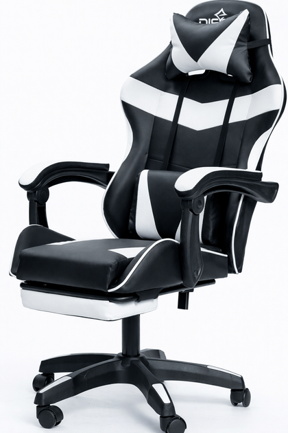 Кресло геймерское DIEGO Phantom RS Black-White - изображение 4