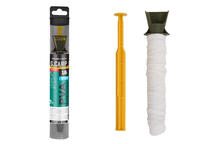 ПВА-система Golden Catch G.Carp PVA Mesh System Boilie Slow Melt 7м 16мм (7703020002) - Фото 1 ПВА-система Golden Catch G.Carp PVA Mesh System Boilie Slow Melt 7м 16мм (7703020002) - зображення 1
