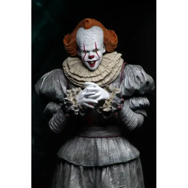 Коллекционная фигурка Пеннивайз (Pennywise) Ultimate 18 см – «Оно: Часть 2» (2019) от NECA с аксессуарами - изображение 5