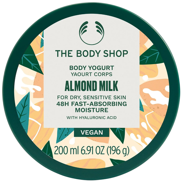 Подарунковий набір The Body Shop Almond Milk Гель для душу 250 мл + Йогурт для тіла 200 мл + Крем для рук 30 мл (5028197472696) - зображення 2