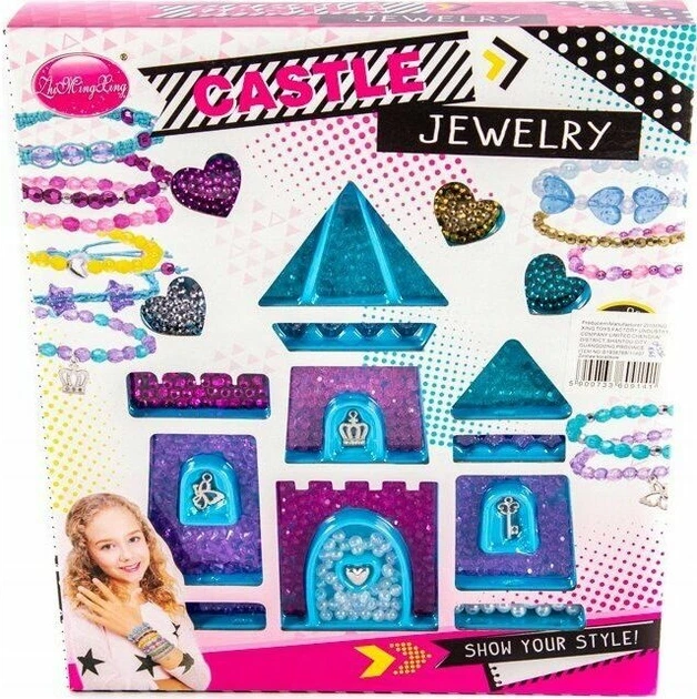 Набір для творчості Midex Кольорові браслети з бісеру B1938769 (5900733609141) - зображення 2