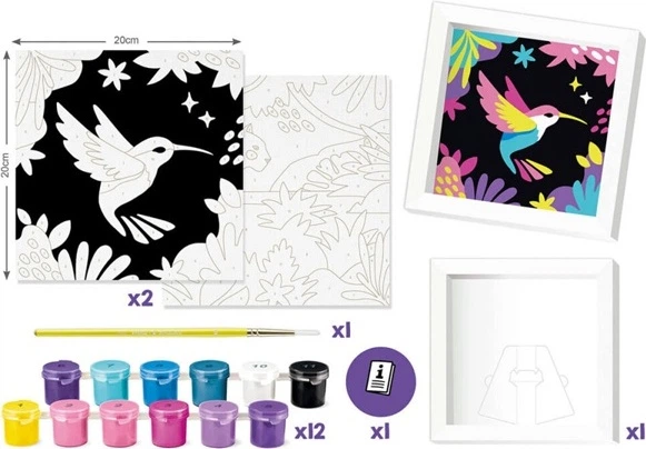 Набір для творчості Maped Creativ Леопард і пташка 907086 (3154149070862) - зображення 5