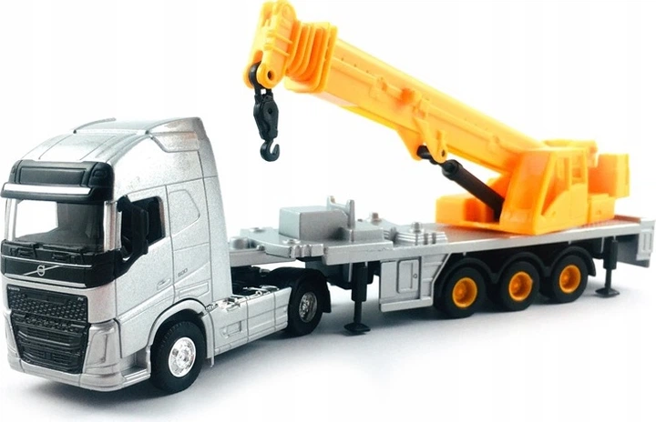 Вантажівка Welly Volvo FH з краном 58055 (4891761580551) - зображення 3