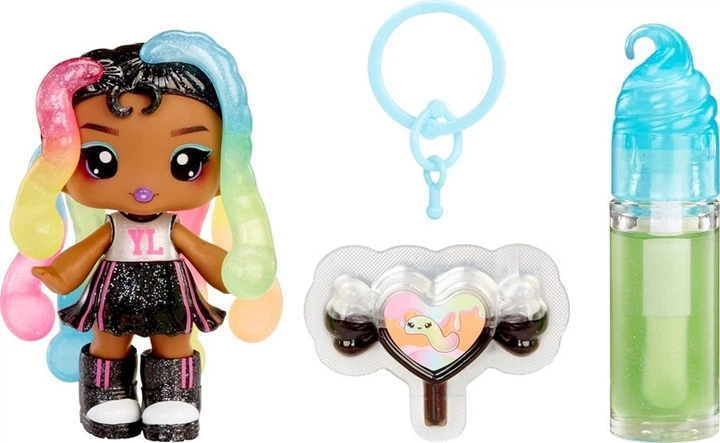 Lalka MGA Yummiland Sour Sweeties Susie Sourworm z zestawem do tworzenia błyszczyka 10 cm 54578 (035051545781) - obraz 3