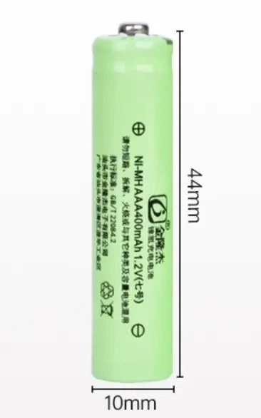 Акумулятор 14500 R3 AA 1.2V 1000 mAh Ni-Mh зелений - зображення 3