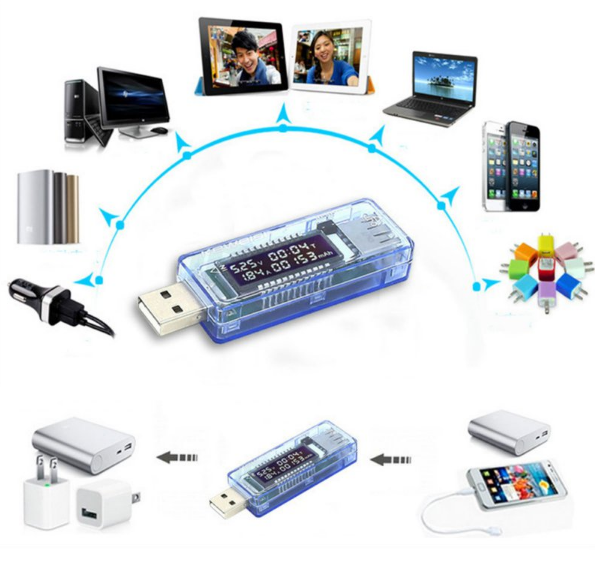 USB тестер заряда амперметр вольтметр - изображение 2