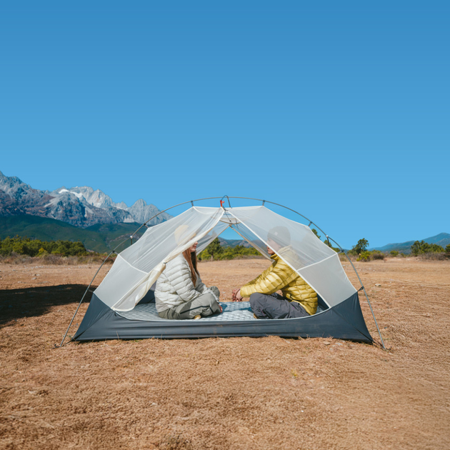 Палатка одноместная ультралегкая Naturehike Mongar UL CNK2550WS016, коричневая - изображение 6