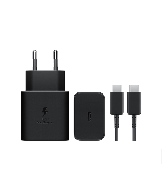 Сетевое зарядное устройство 45W Type-C с кабелем Type-C to Type-C - изображение 6