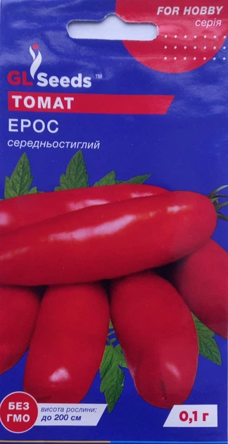 Насіння Томату Ерос 0,1 г - Фото 1 Насіння Томату Ерос 0,1 г - изображение 1