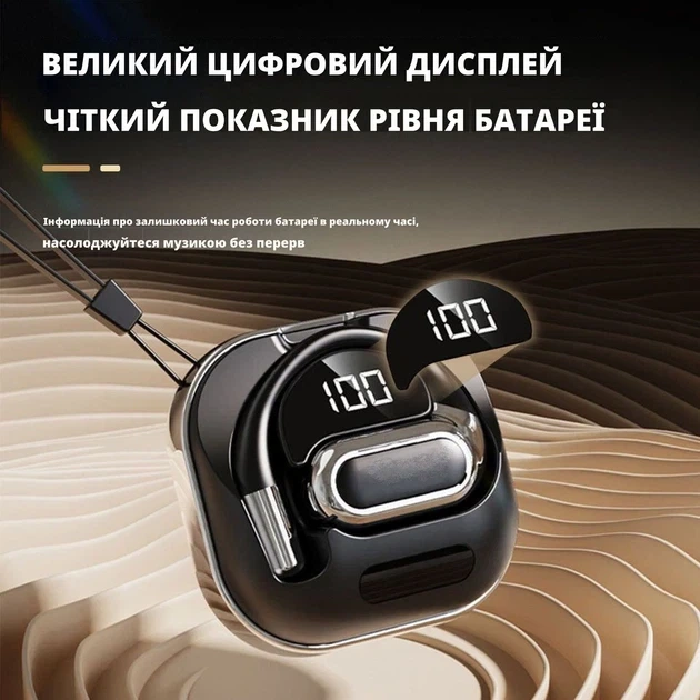 AI-наушники-перекладчики AXSIS V80 Black — TWS наушники с переводе в реальном времени, поддержка 144 языков, для путешествий, - изображение 8