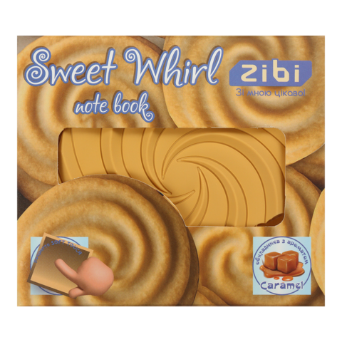 Блокнот ZiBi KIDS Line 90х90мм 80арк. SWEET WHIRL 12470-49 ароматизований, обкладинка Soft touch (нелінований) /ZB.12470-49/ - Фото 2 Блокнот ZiBi KIDS Line 90х90мм 80арк. SWEET WHIRL 12470-49 ароматизований, обкладинка Soft touch (нелінований) /ZB.12470-49/ - изображение 2