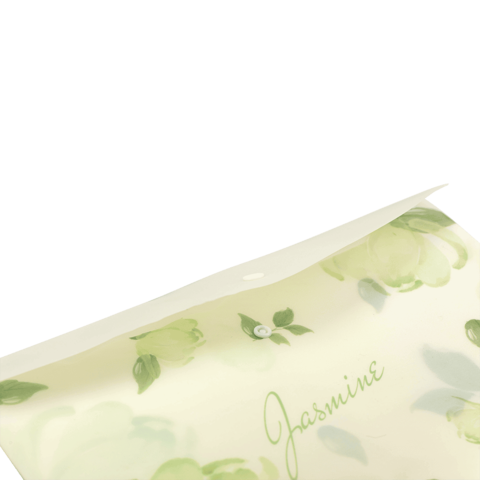 Папка на кнопці А4 BUROMAX 3943-38 ARABESKI м'ятна (12) /BM.3943-38/ - изображение 3