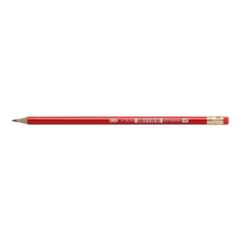 Олівець графітовий ZiBi 2319 HB METALLIC з гумкою, пластиковий (144) /ZB.2319/ - изображение 5