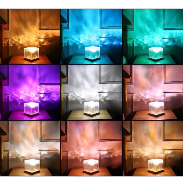Нічник проектор Океан, хрустальний куб LOW Cube Lamp (LOWcublamp1w) - Фото 4 Нічник проектор Океан, хрустальний куб LOW Cube Lamp (LOWcublamp1w) - зображення 4