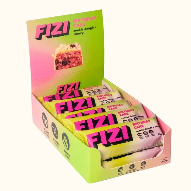 Батончик шоколаднbй FIZI "BIRTHDAY CAKE" 40 Г - зображення 6