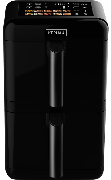 Frytkownica beztłuszczowa Kernau KSAF 1130 EB Duo - obraz 1