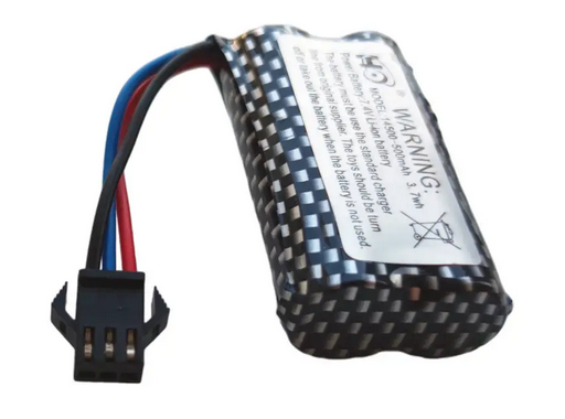 Аккумулятор DJY 7.4V 500мАч Li-ion для радиоуправляемых машинок масштаба 1:16 - изображение 2