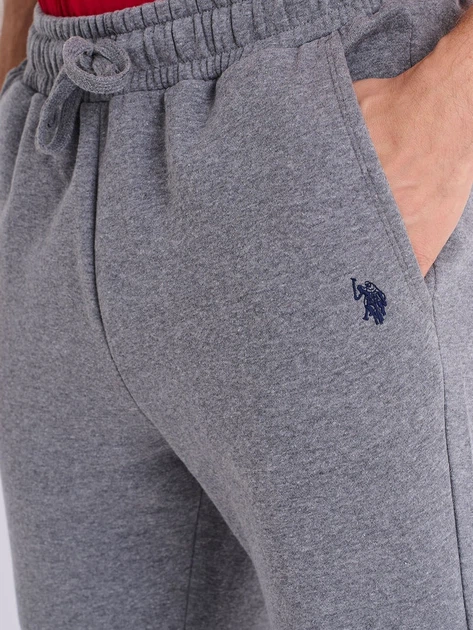 Спортивные штаны мужские U.S. Polo Assn 11A920-8J00A(Campus Heather Gray) L Серые (786662145487) - Фото 4 Спортивные штаны мужские U.S. Polo Assn 11A920-8J00A(Campus Heather Gray) L Серые (786662145487) - изображение 4