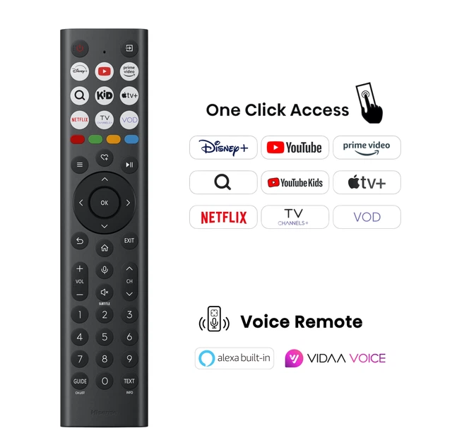 Телевізор Hisense QLED 43" (43E7Q) - зображення 5