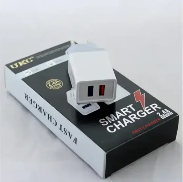 Сетевое зарядное устройство 2 USB 2.4A с функцией быстрой зарядки AR 001 4757 - Фото 4 Сетевое зарядное устройство 2 USB 2.4A с функцией быстрой зарядки AR 001 4757 - изображение 4