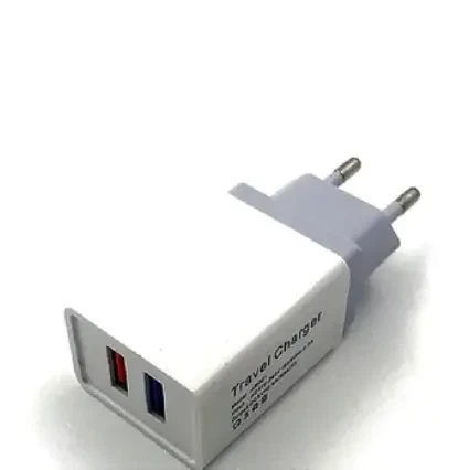 Сетевое зарядное устройство 2 USB 2.4A с функцией быстрой зарядки AR 001 4757 - Фото 5 Сетевое зарядное устройство 2 USB 2.4A с функцией быстрой зарядки AR 001 4757 - изображение 5