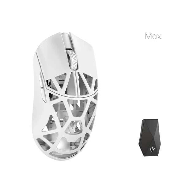 Мишка ігрова WLMOUSE Beast X Max Milky White Solid Slides – фото