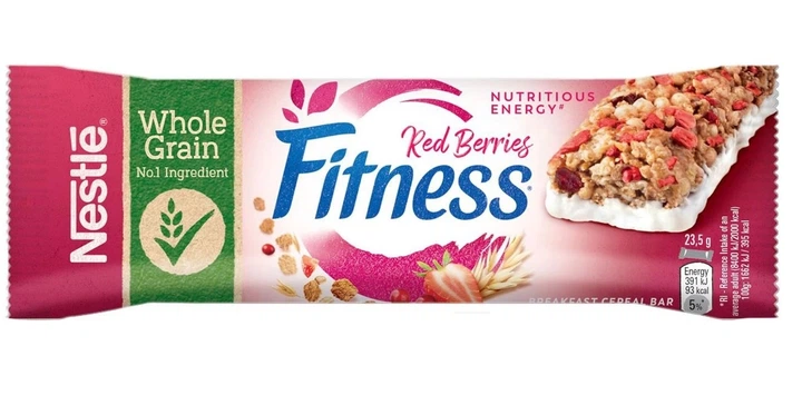 Батончик Nestle Fitness злаковий з ягодами 23,5 г