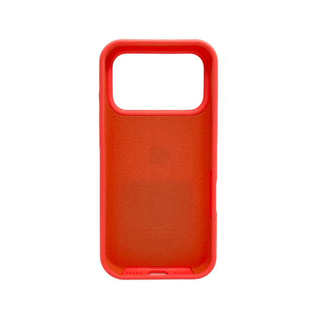 Защитный чехол-накладка Silicone Full Case AA Open Cam для Apple iPhone 17 Pro Max Pink Orange (FullOpeAAi17PM-50) - Фото 2 Защитный чехол-накладка Silicone Full Case AA Open Cam для Apple iPhone 17 Pro Max Pink Orange (FullOpeAAi17PM-50) - изображение 2