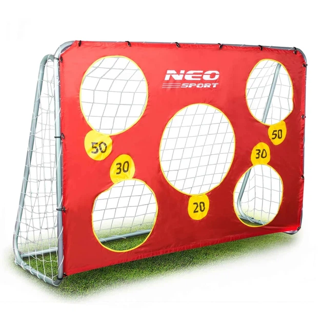 Переносные большие футбольные ворота Neo-Sport 215х153х76 см - Фото 1 Переносные большие футбольные ворота Neo-Sport 215х153х76 см - изображение 1