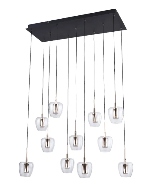Люстра Zuma Line Nelson LED 11x33W 3000K 3900Lm IP20 золотая - изображение 2