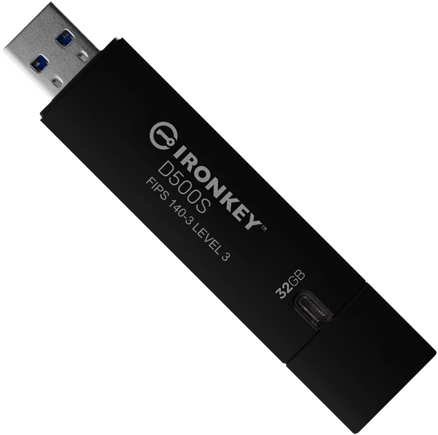 Pendrive Kingston IronKey D500S 32GB USB 3.2 Type-A (740617334807) - obraz 2