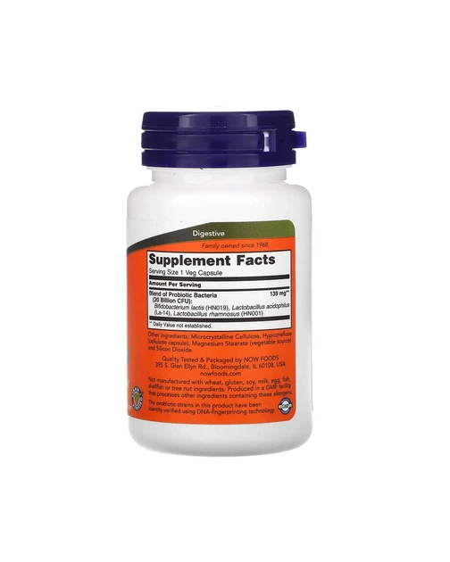 Пробиотик для женщин 20 млрд КОЕ Now Foods 50 кап 733739029065 - изображение 2