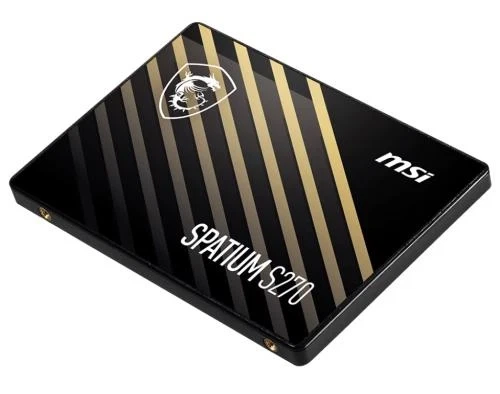 Твердотельный накопитель SSD 480Gb, MSI Spatium S270, SATA3, 2.5" (S78-440E350-P83) - изображение 4