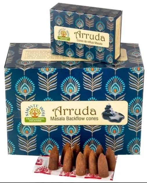 Namaste india arruda, конусы из Индии жидкий дым , арома конусы - Фото 1 Namaste india arruda, конусы из Индии жидкий дым , арома конусы - изображение 1