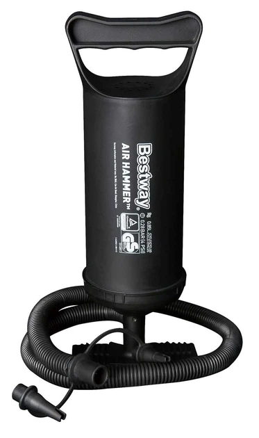 Materac dmuchany Bestway z pompką tłokową 191 x 132 x 22 cm 67002 (5903890606886) - obraz 4