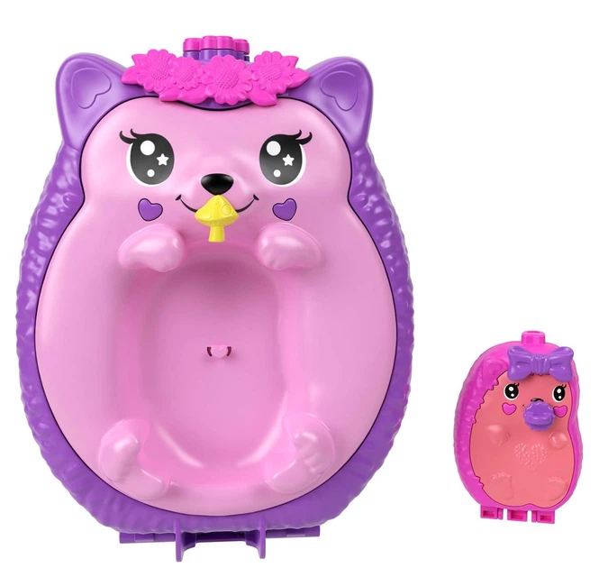 Компактний ігровий набір Mattel Polly Pocket Великі сюрпризи в Tiny Worlds GKJ63 (194735261697) - зображення 2