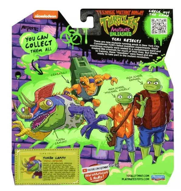 Фігурка Playmates Teenage Mutant Ninja Turtles Mayhem TURBO CAMMY черепашка-ніндзя мутант Турбо Каммі - изображение 6