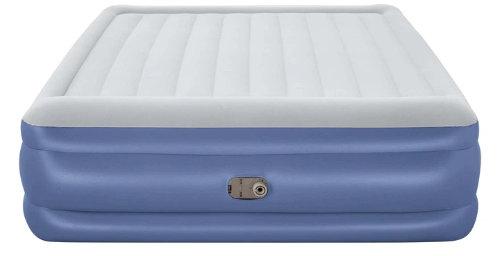 Materac dmuchany Bestway z wbudowaną pompką elektryczną 203 x 193 x 56 cm 67692 (6942138985788) - obraz 3