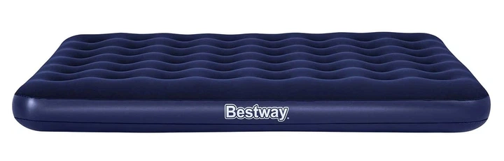 Надувний матрац Bestway з поршневим насосом 203 x 152 x 22 см 67003 (5903890606893) - зображення 4