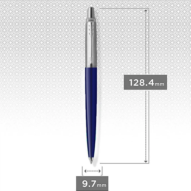 Ручка кулькова Parker JOTTER 17 Originals Navy Blue CT BP в Eco упаковці (15 832) - изображение 4